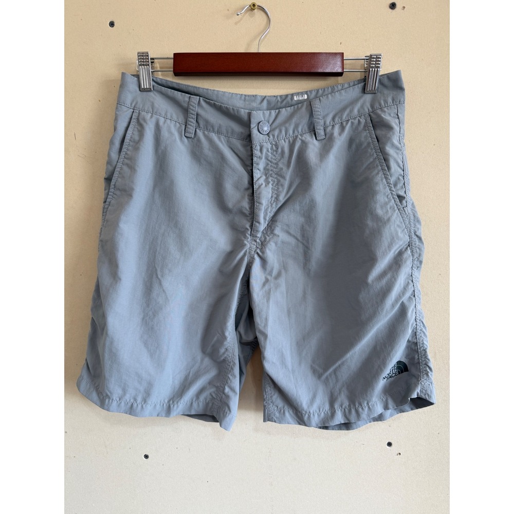 The North Face Mens FlashDry Hiking Shorts Gray Size 30 Outdoor Performance